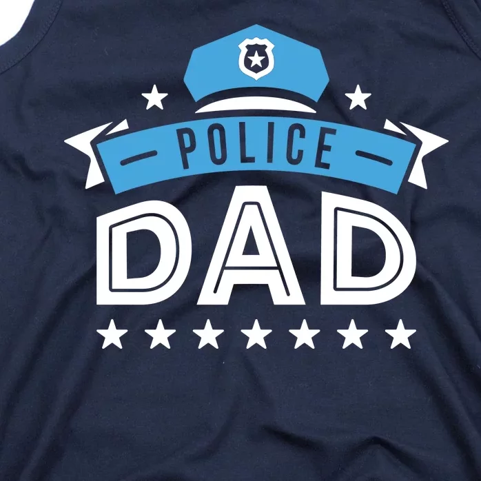 Police Dad Tank Top