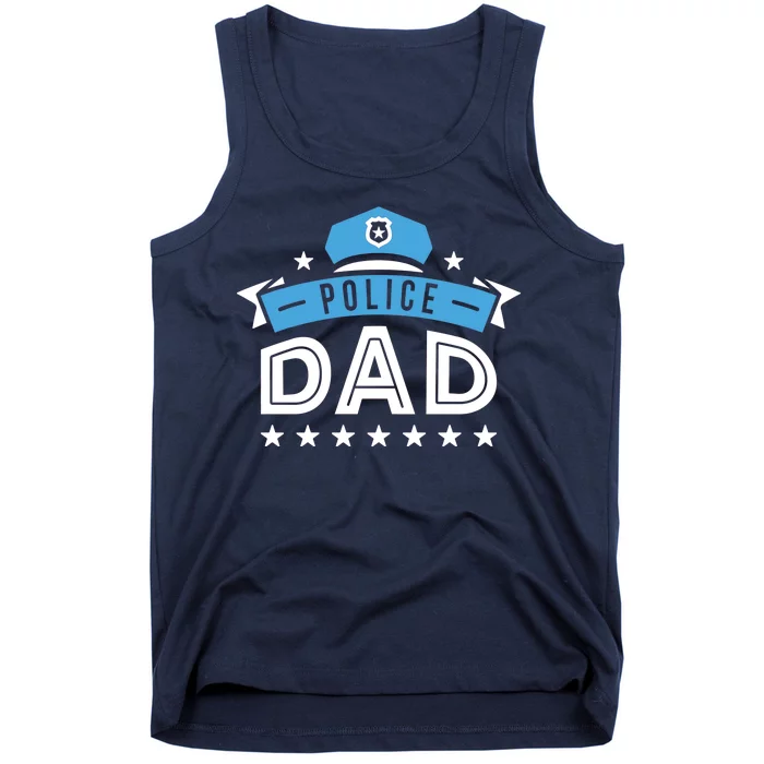 Police Dad Tank Top