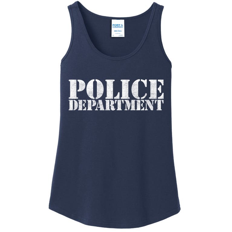 Police Department Logo Ladies Essential Tank