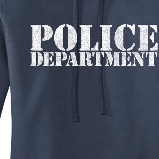 Police Department Logo Women's Pullover Hoodie