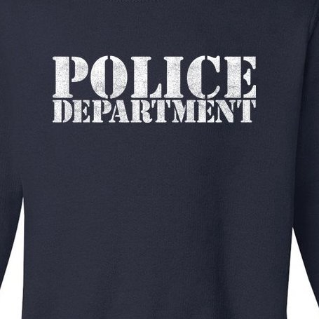 Police Department Logo Toddler Sweatshirt