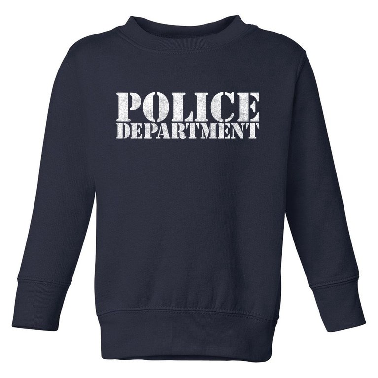 Police Department Logo Toddler Sweatshirt