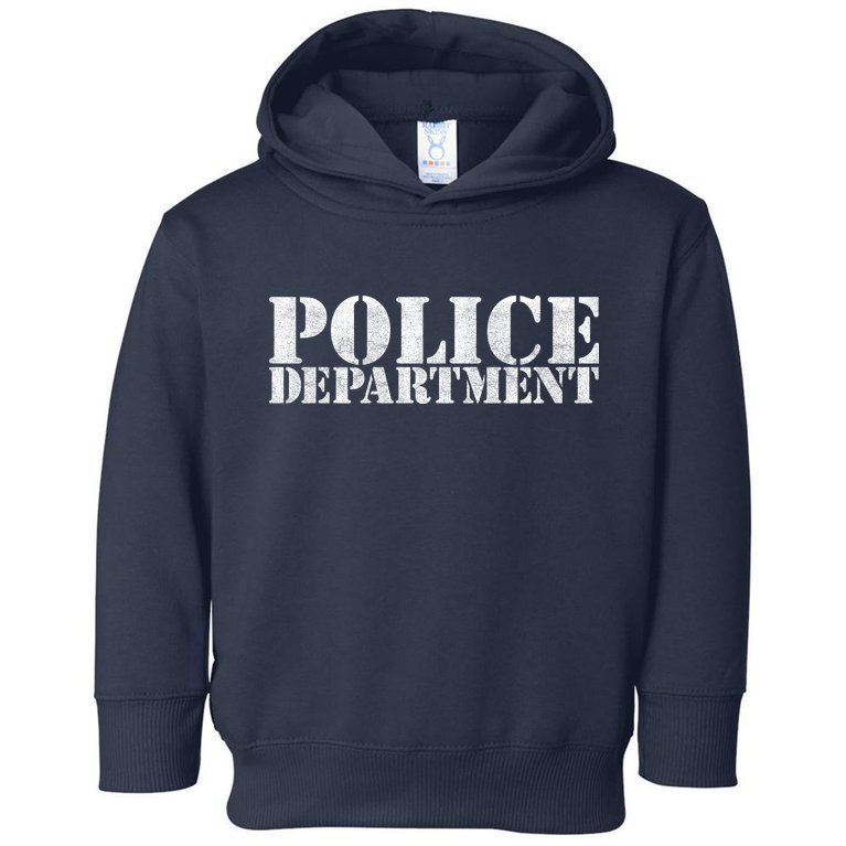 Police Department Logo Toddler Hoodie