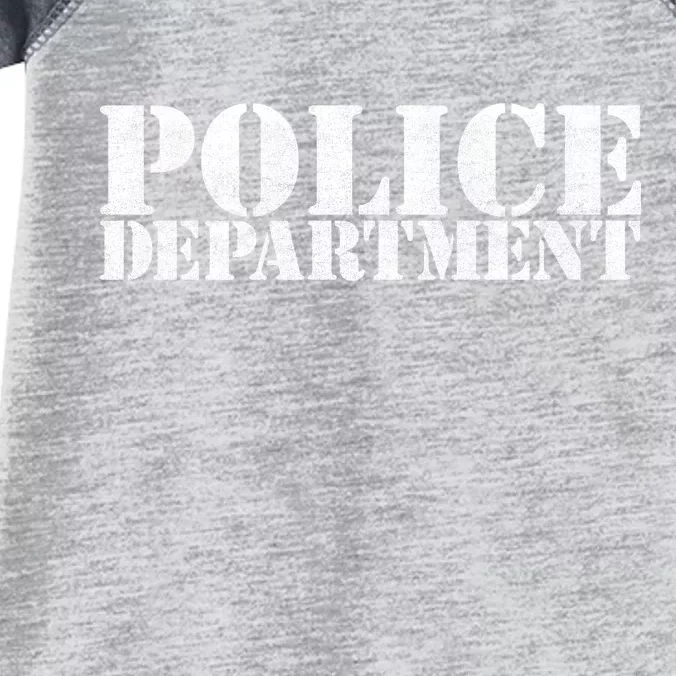 Police Department Logo Infant Baby Jersey Bodysuit