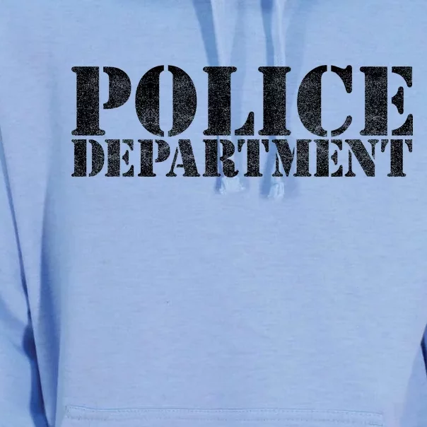 Police Department Logo Unisex Surf Hoodie