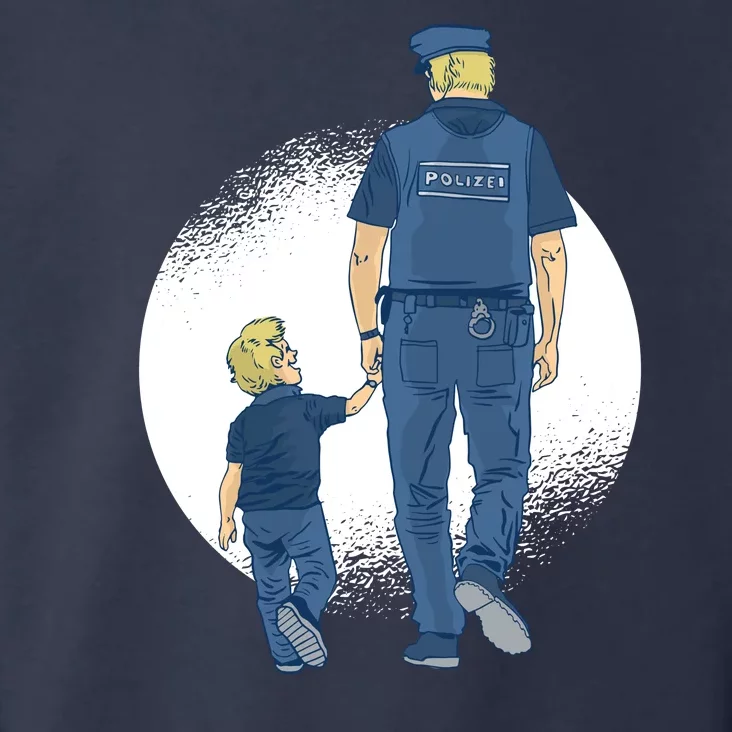 Police Father Toddler Hoodie