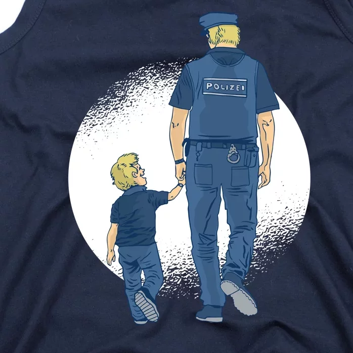 Police Father Tank Top