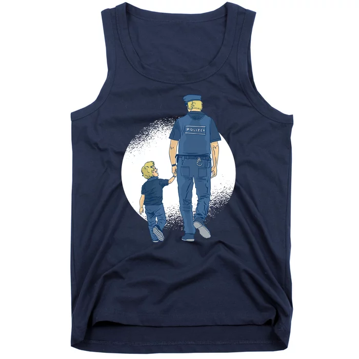 Police Father Tank Top