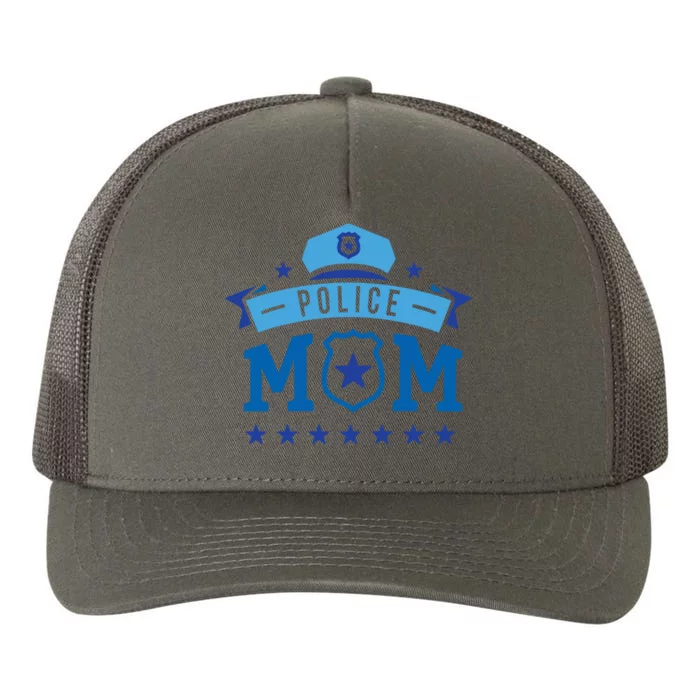 Police Mom Yupoong Adult 5-Panel Trucker Hat