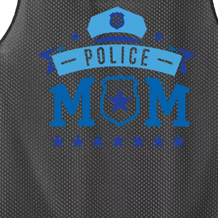 Police Mom Mesh Reversible Basketball Jersey Tank