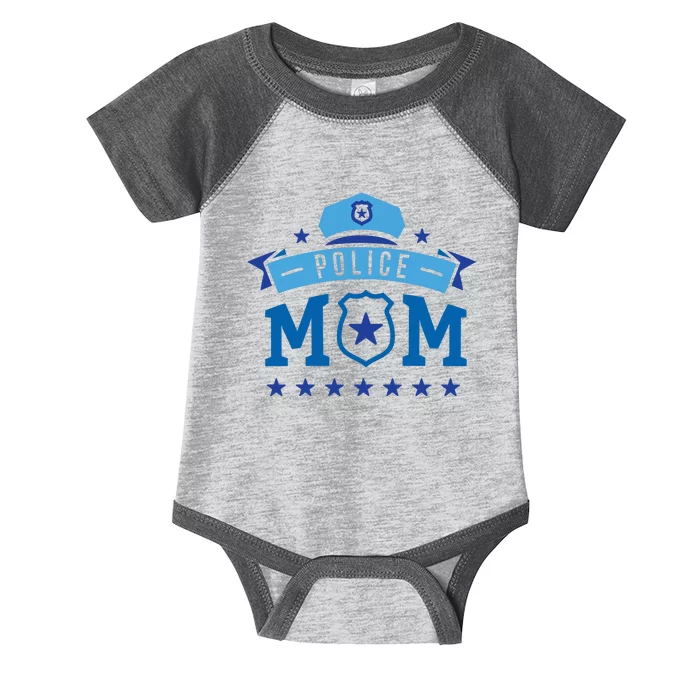 Police Mom Infant Baby Jersey Bodysuit