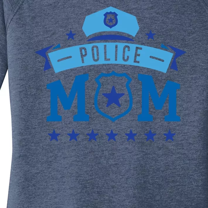 Police Mom Women's Perfect Tri Tunic Long Sleeve Shirt