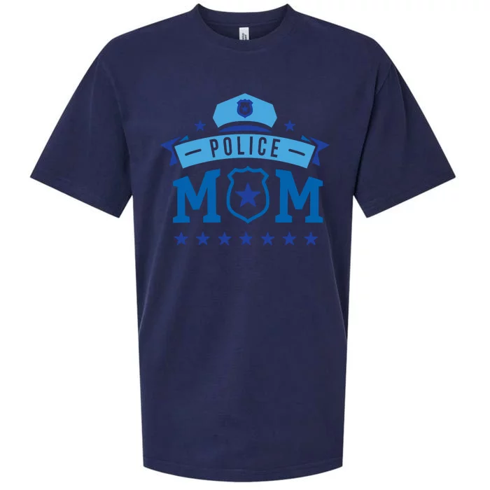 Police Mom Sueded Cloud Jersey T-Shirt