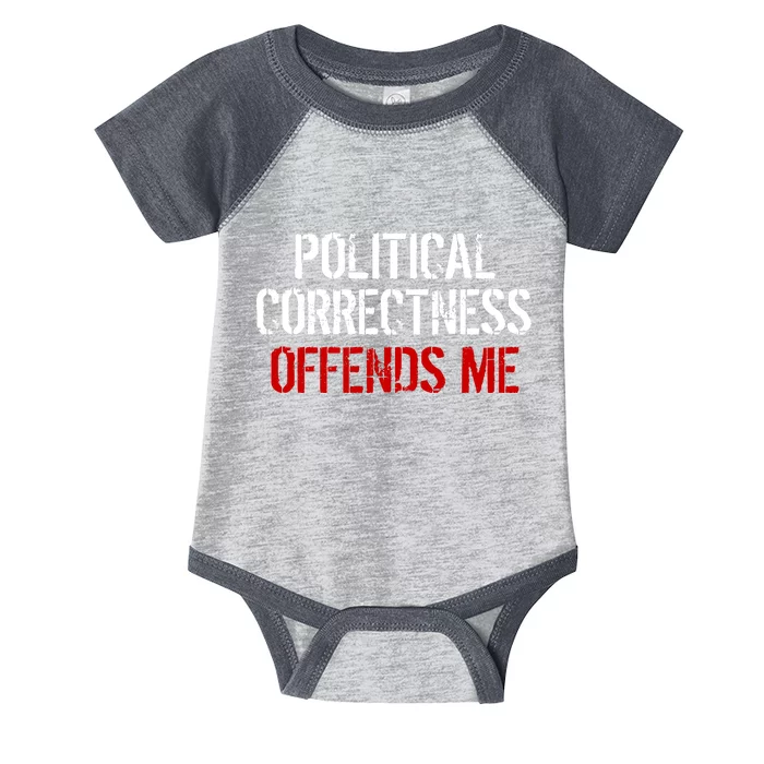 Political Corectness Offends Me Infant Baby Jersey Bodysuit