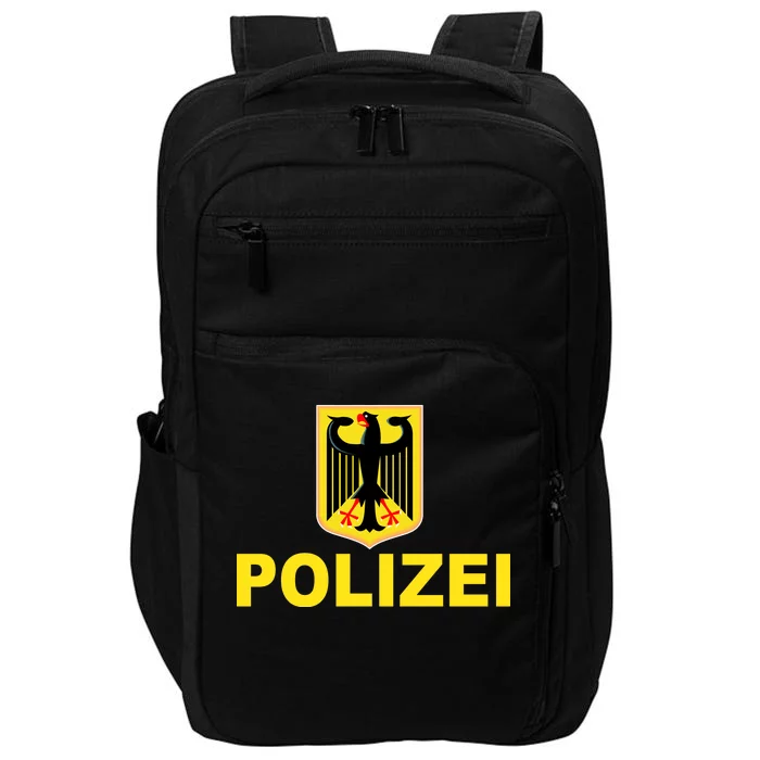 Polizei German Flag Impact Tech Backpack