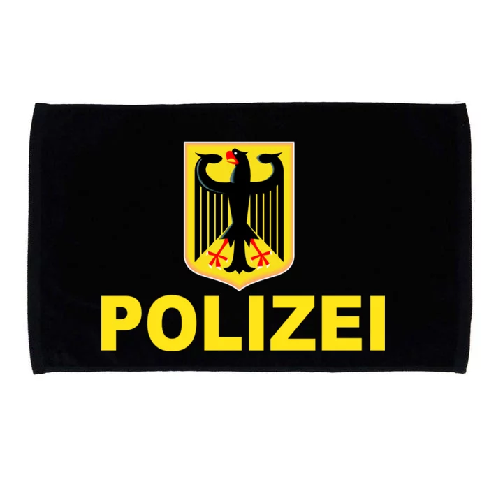 Polizei German Flag Microfiber Hand Towel