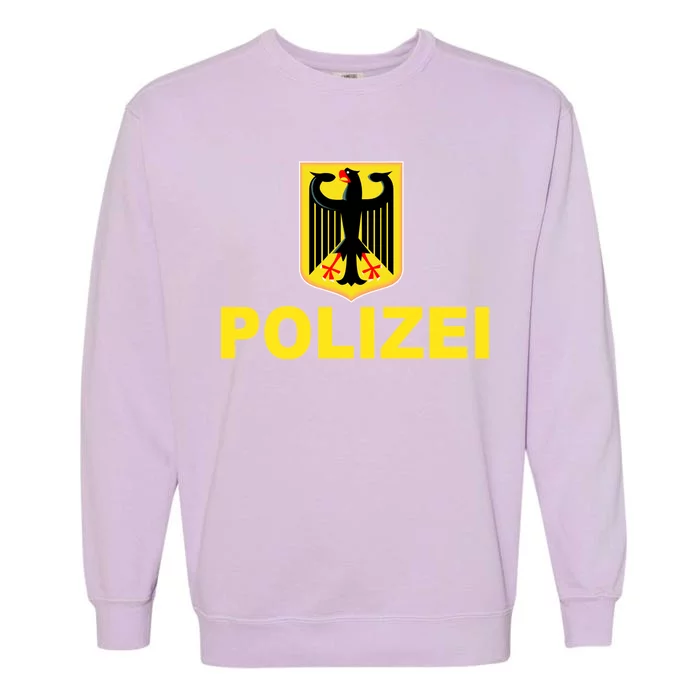 Polizei German Flag Garment-Dyed Sweatshirt