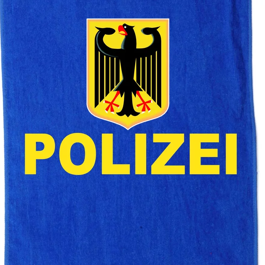 Polizei German Flag Platinum Collection Golf Towel