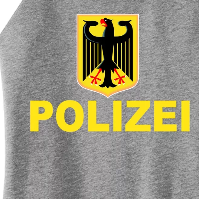 Polizei German Flag Women’s Perfect Tri Rocker Tank