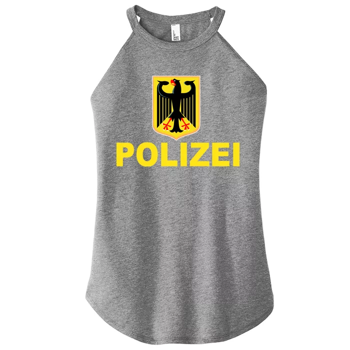 Polizei German Flag Women’s Perfect Tri Rocker Tank