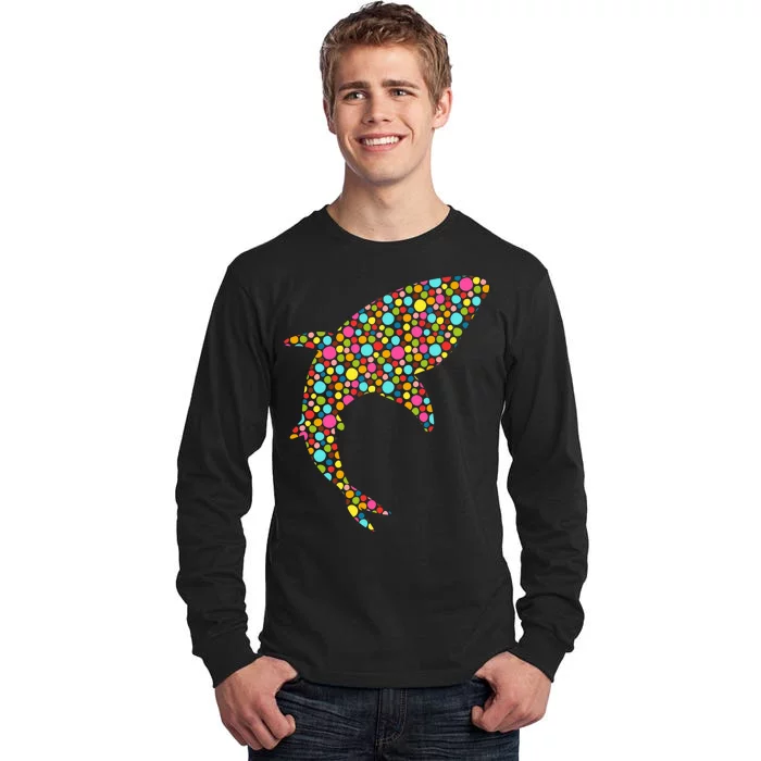 Polka Dot Shark International Dot Day Tall Long Sleeve T-Shirt