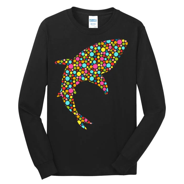 Polka Dot Shark International Dot Day Tall Long Sleeve T-Shirt