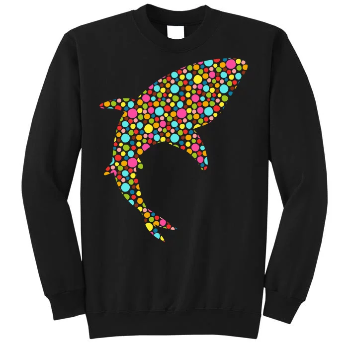 Polka Dot Shark International Dot Day Tall Sweatshirt