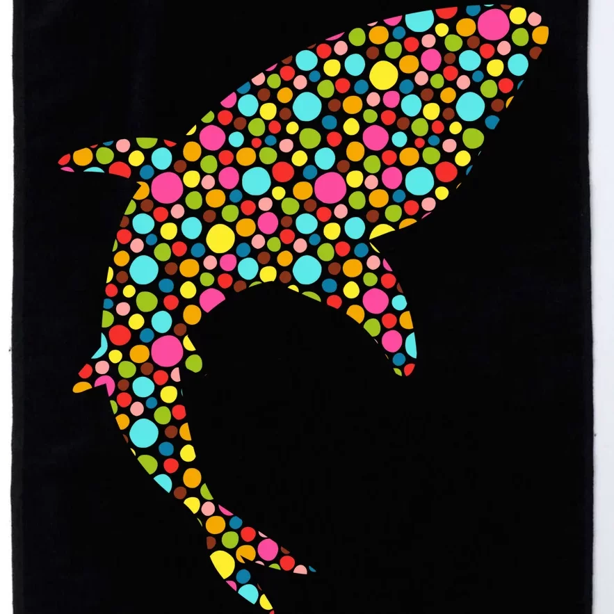 Polka Dot Shark International Dot Day Platinum Collection Golf Towel