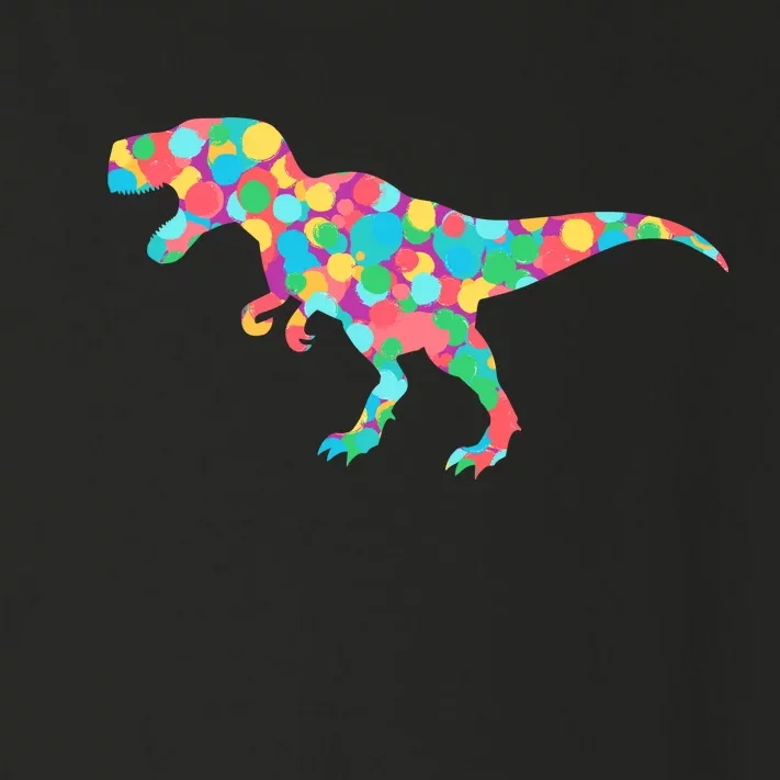 Polka Dot T-Rex International Dot Day Toddler Long Sleeve Shirt