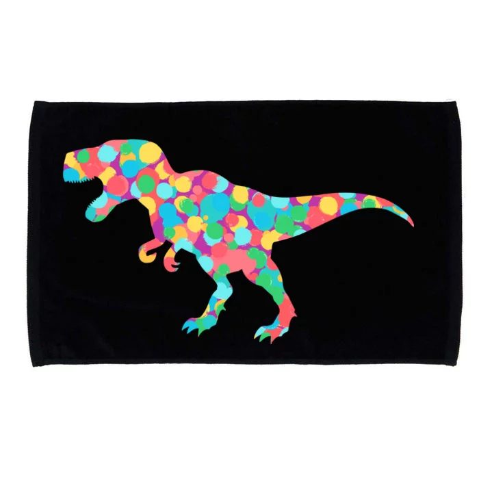 Polka Dot T-Rex International Dot Day Microfiber Hand Towel