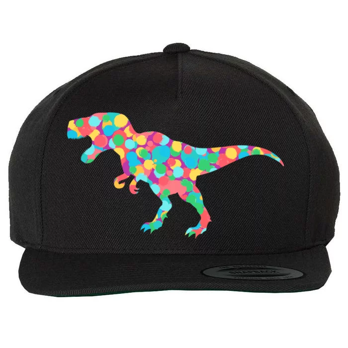 Polka Dot T-Rex International Dot Day Wool Snapback Cap