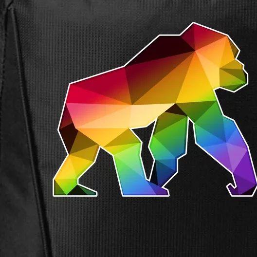 Polygon Crystal Gorilla City Backpack