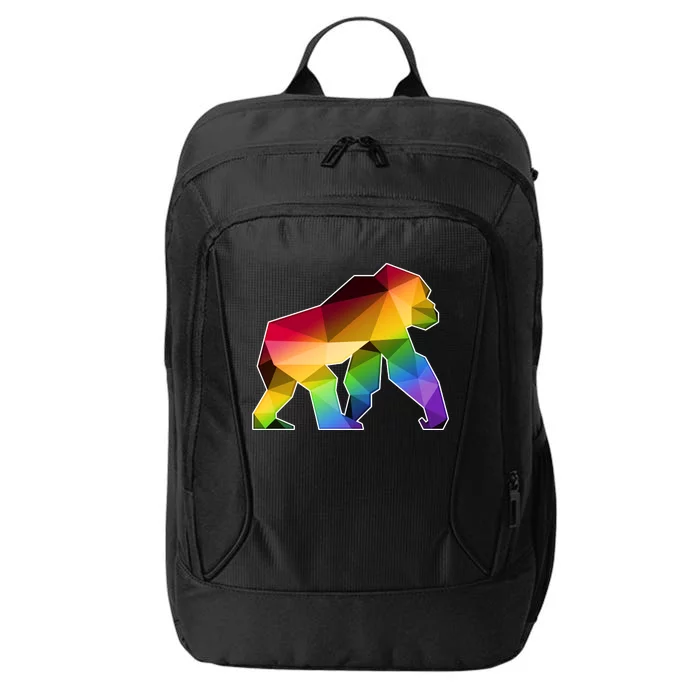 Polygon Crystal Gorilla City Backpack