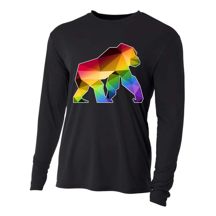 Polygon Crystal Gorilla Cooling Performance Long Sleeve Crew