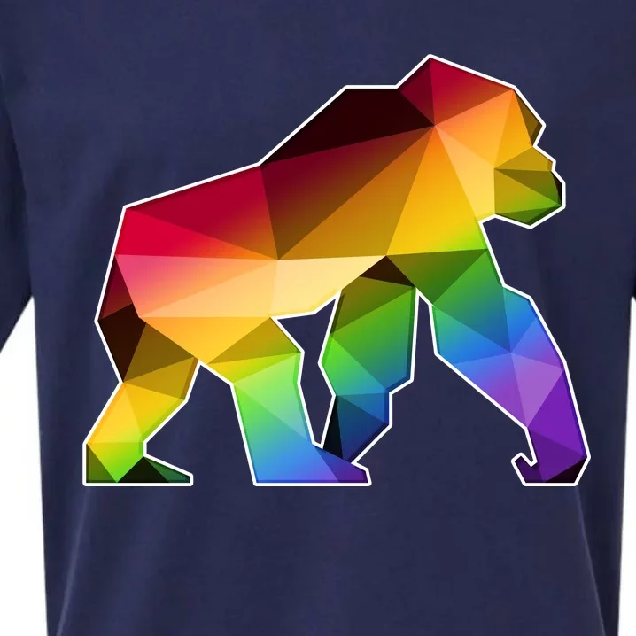 Polygon Crystal Gorilla Sueded Cloud Jersey T-Shirt