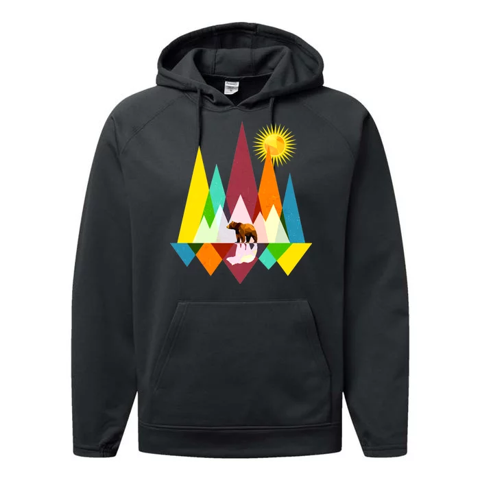 Polygon Wilderness Bear Performance Fleece Hoodie