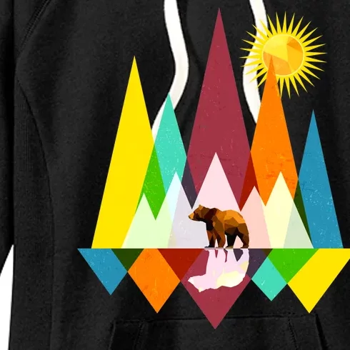 Polygon Wilderness Bear Women's Fleece Hoodie