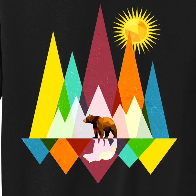 Polygon Wilderness Bear Tall Sweatshirt