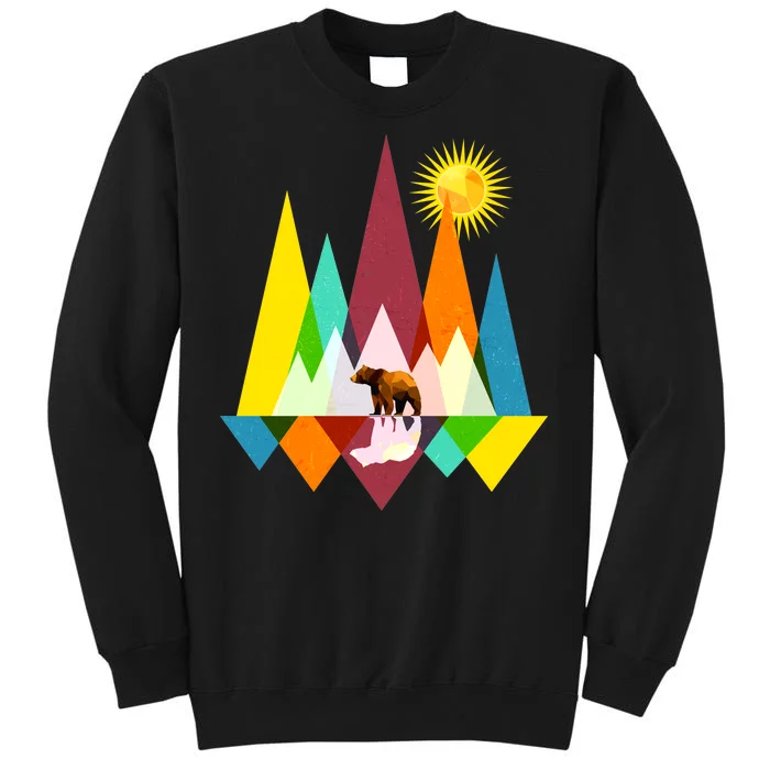 Polygon Wilderness Bear Tall Sweatshirt