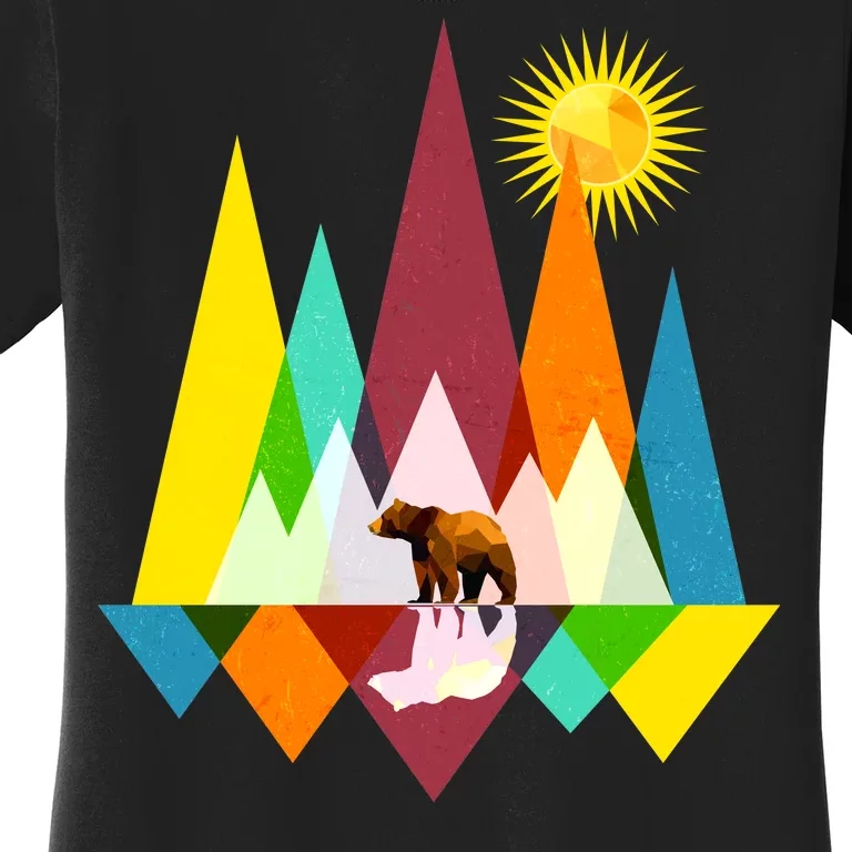 Polygon Wilderness Bear Women's T-Shirt