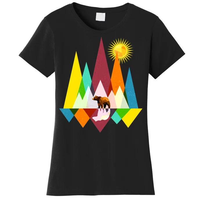 Polygon Wilderness Bear Women's T-Shirt