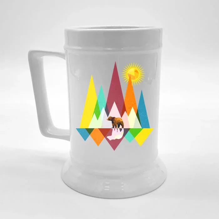 Polygon Wilderness Bear Front & Back Beer Stein