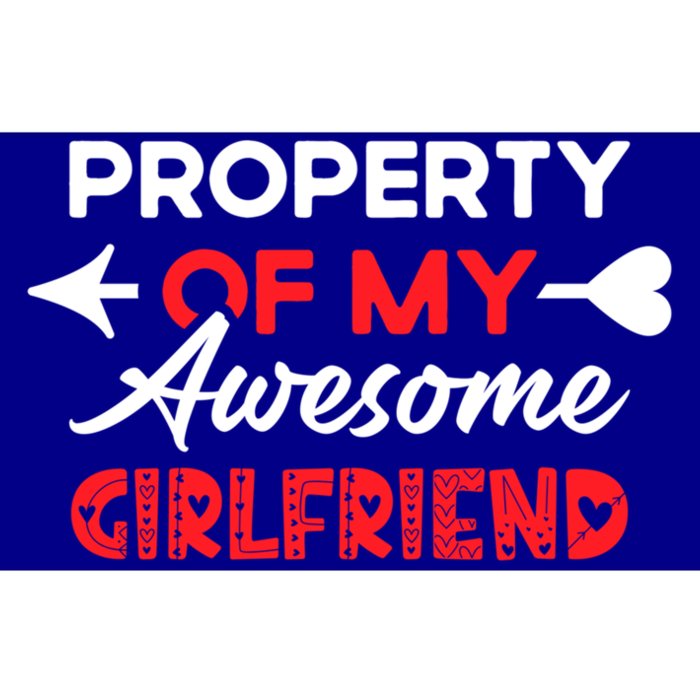 Property Of My Awesome Friend Gift Bumper Sticker