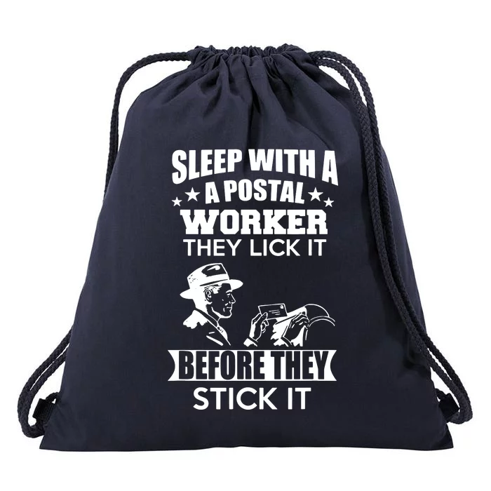 Post Office Mail Carrier Drawstring Bag