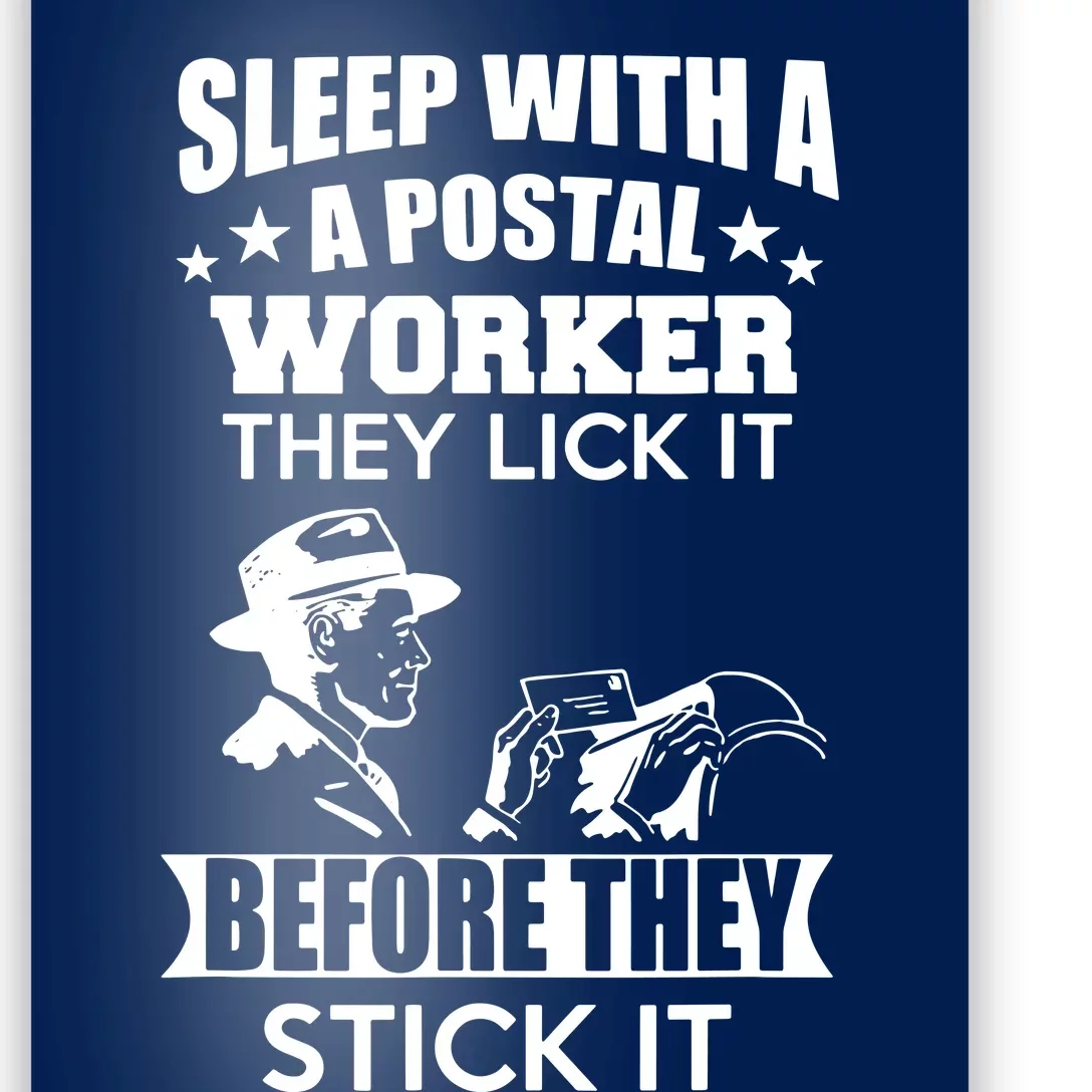 Post Office Mail Carrier Poster