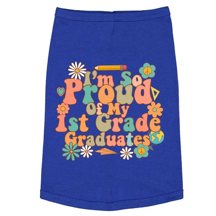 Proud Of My 1St Grade Graduates Last Day School Teacher Meaningful Gift Doggie Tank