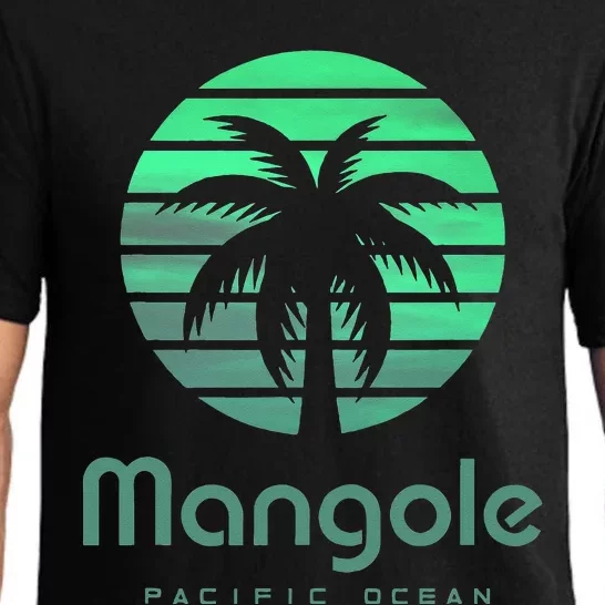 Pacific Ocean Mangole Pajama Set