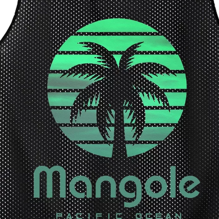 Pacific Ocean Mangole Mesh Reversible Basketball Jersey Tank