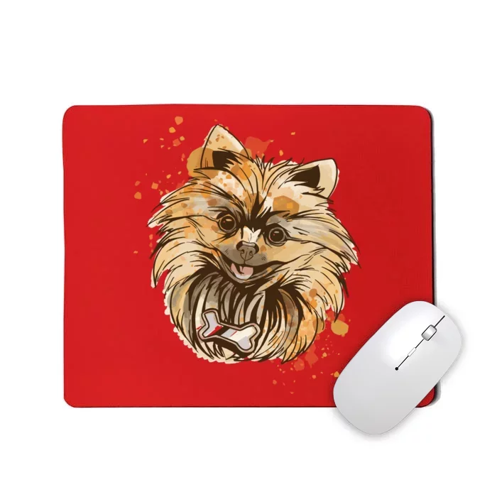 Pomeranian Dog Mousepad