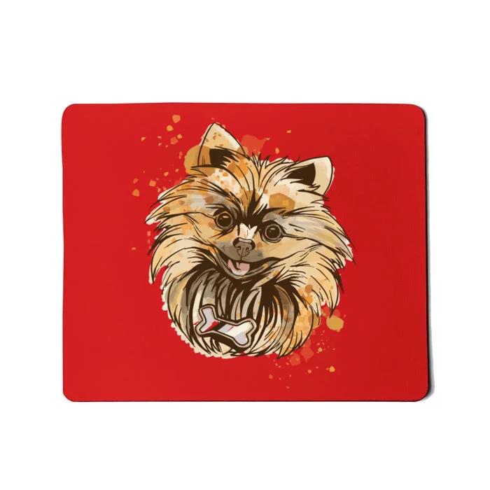 Pomeranian Dog Mousepad